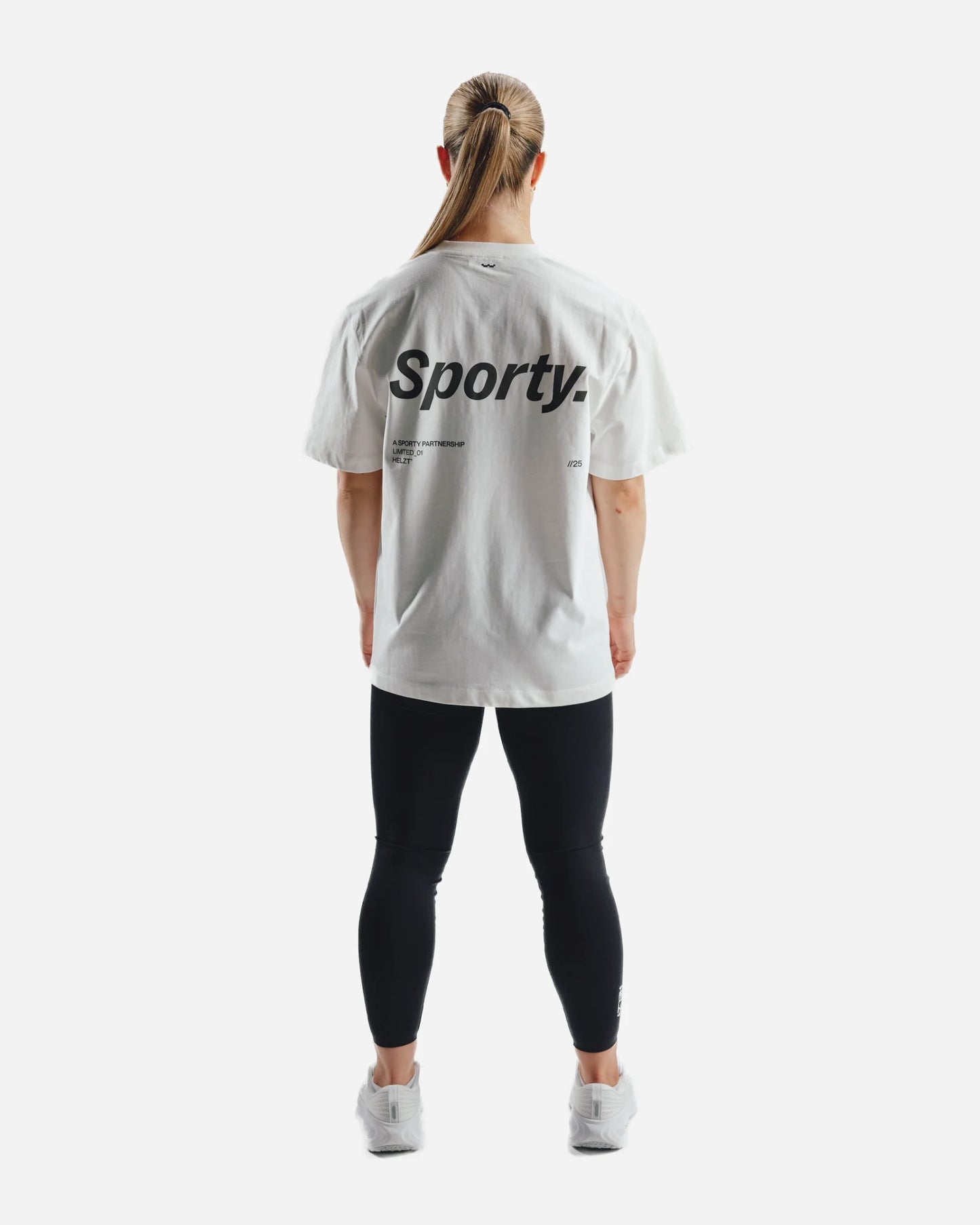 Unisex sporty bomulls-T-skjorte