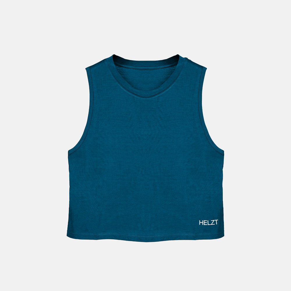 W. BAMBOO TOP - DEEP TEAL