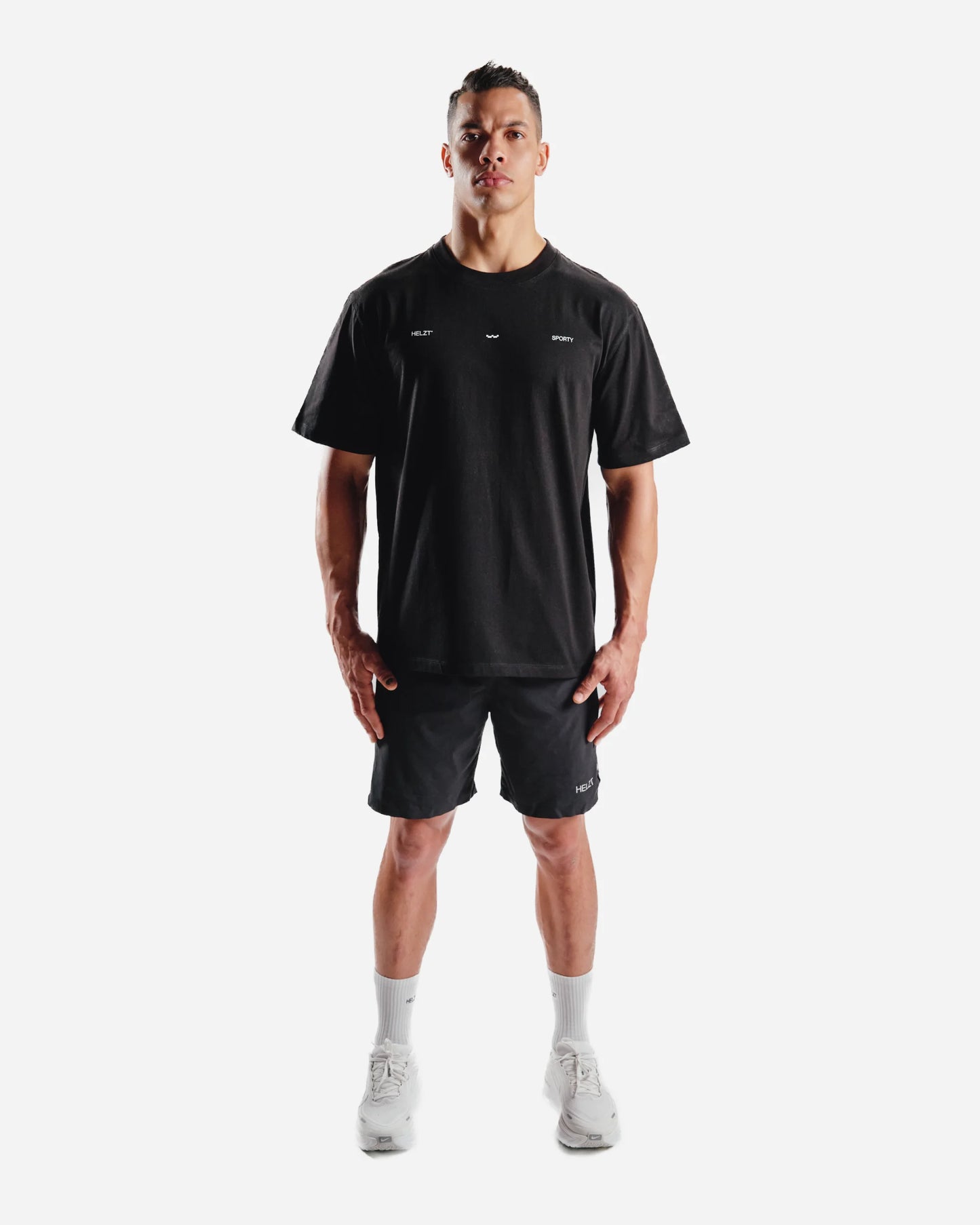 Unisex sporty bomulls-T-skjorte