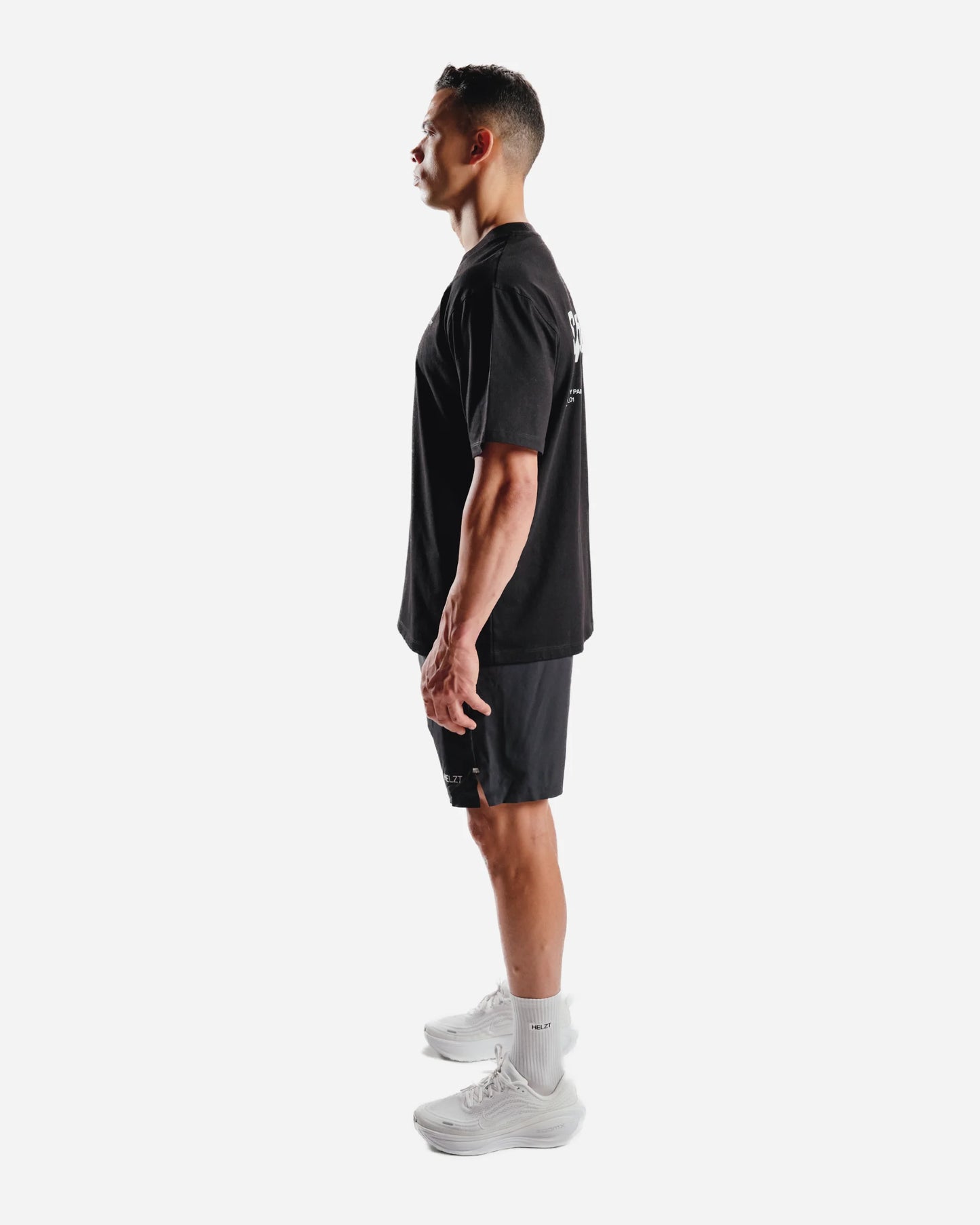 Unisex sporty bomulls-T-skjorte