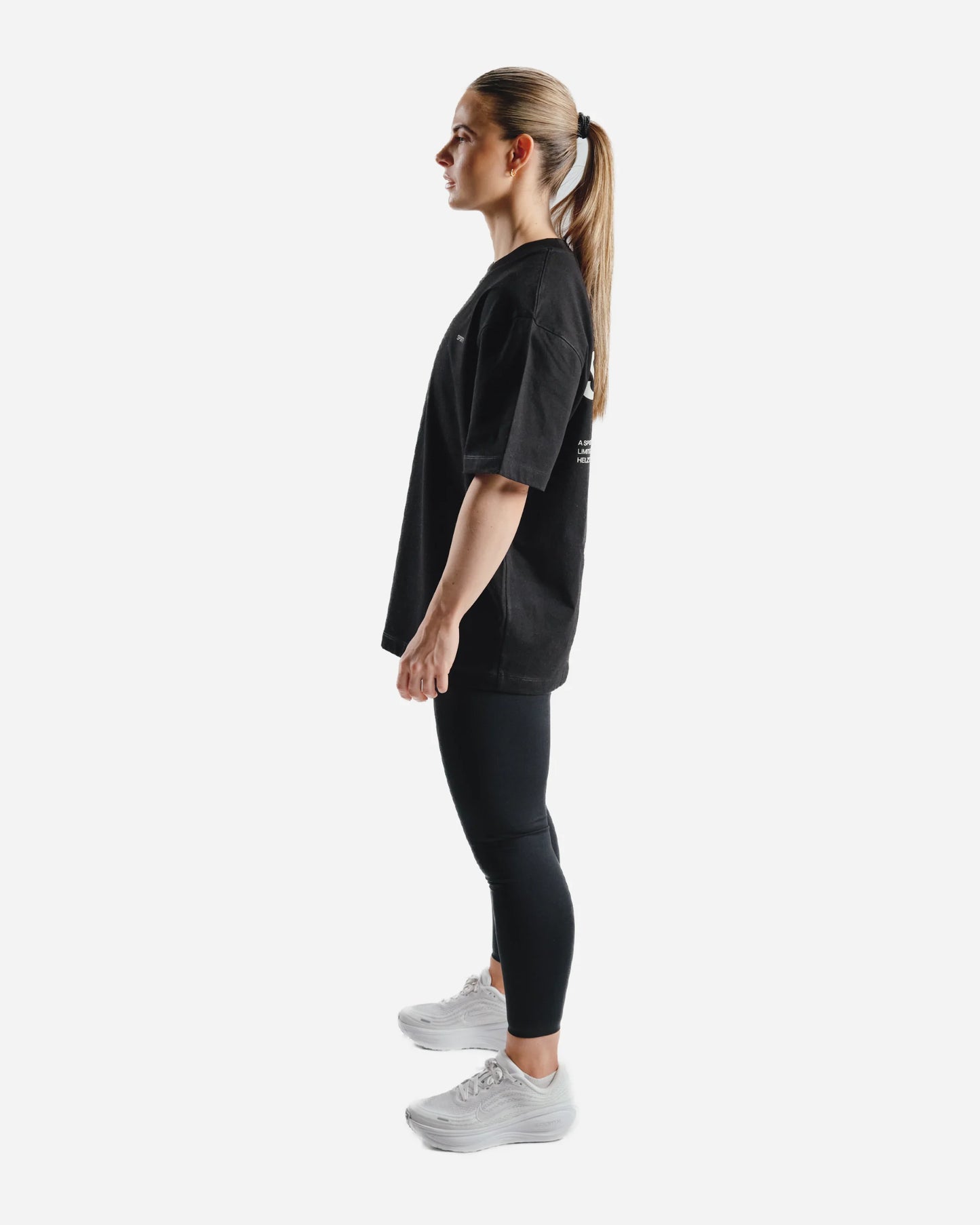 Unisex sporty bomulls-T-skjorte
