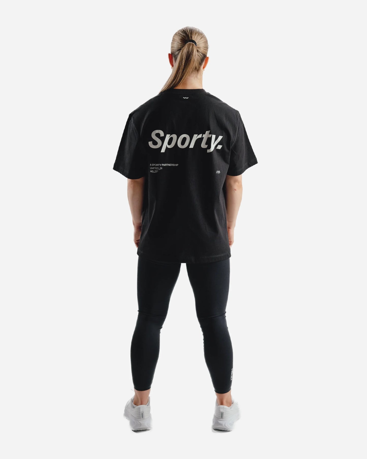 Unisex sporty bomulls-T-skjorte