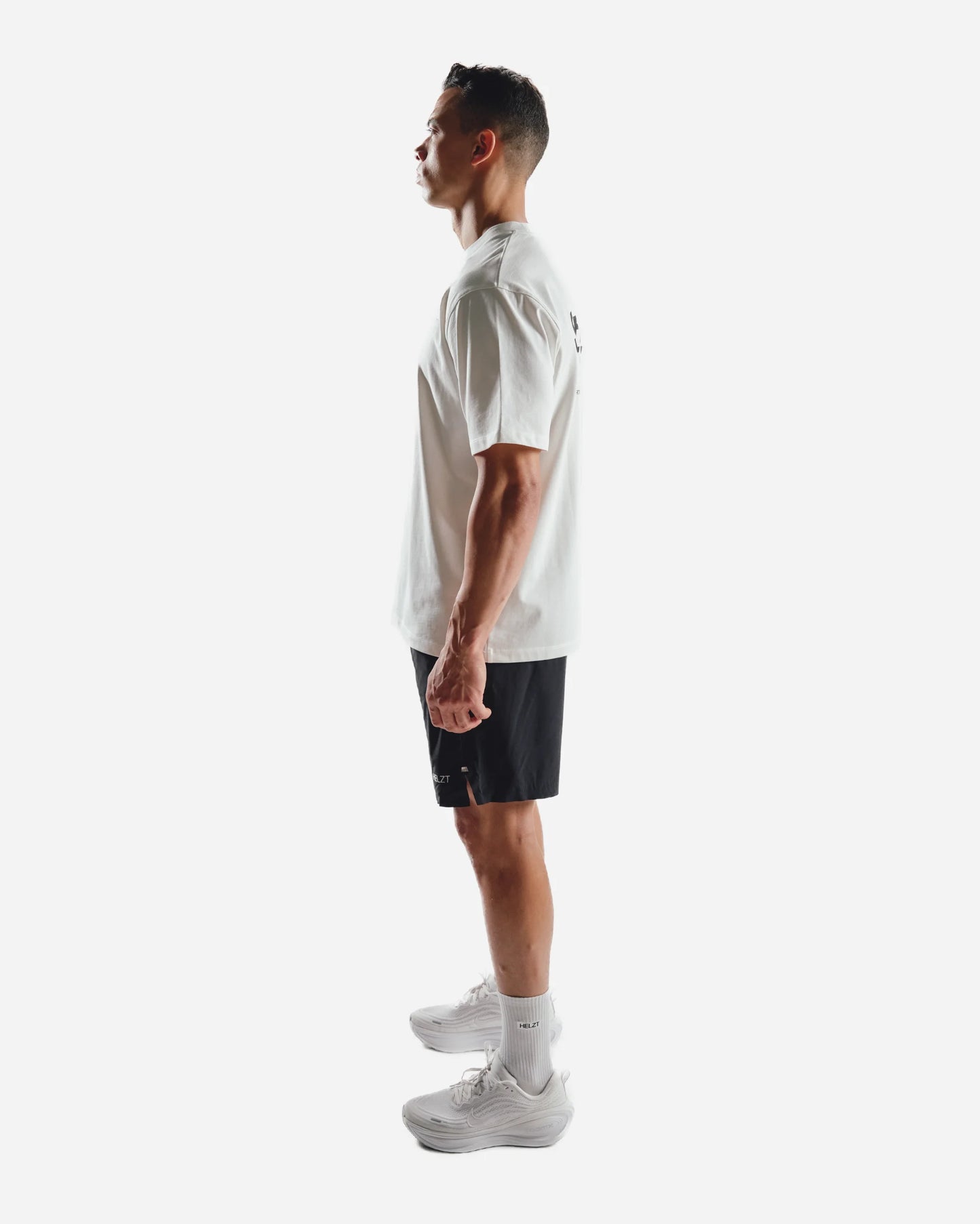 Unisex sporty bomulls-T-skjorte